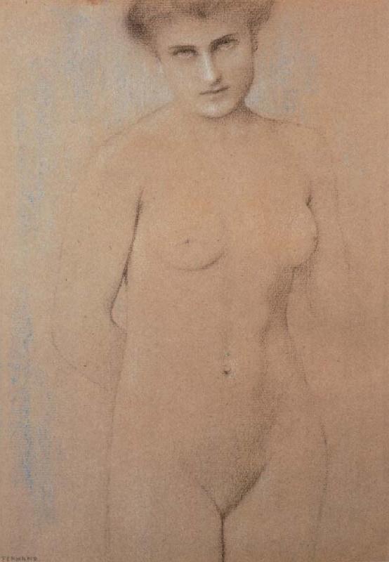 Fernand Khnopff Nude Study